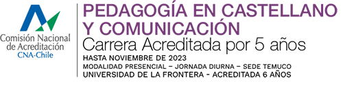 Sello acreditación Pedagogía en Castellano y Comunicación UFRO